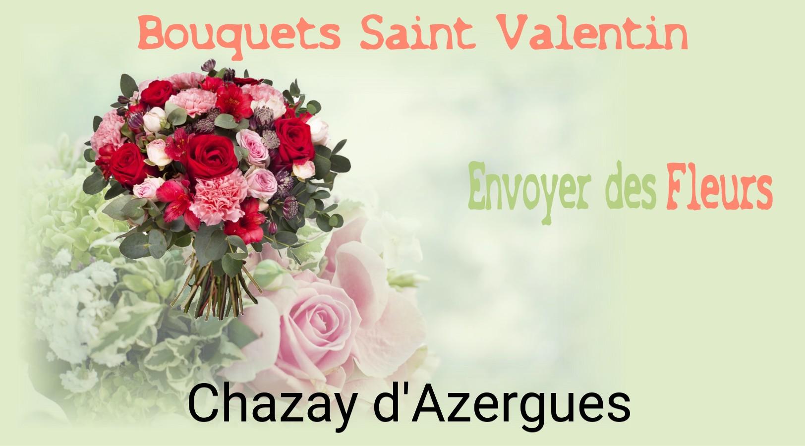 Roses de Saint-Valentin livrées à Chazay-d'Azergues